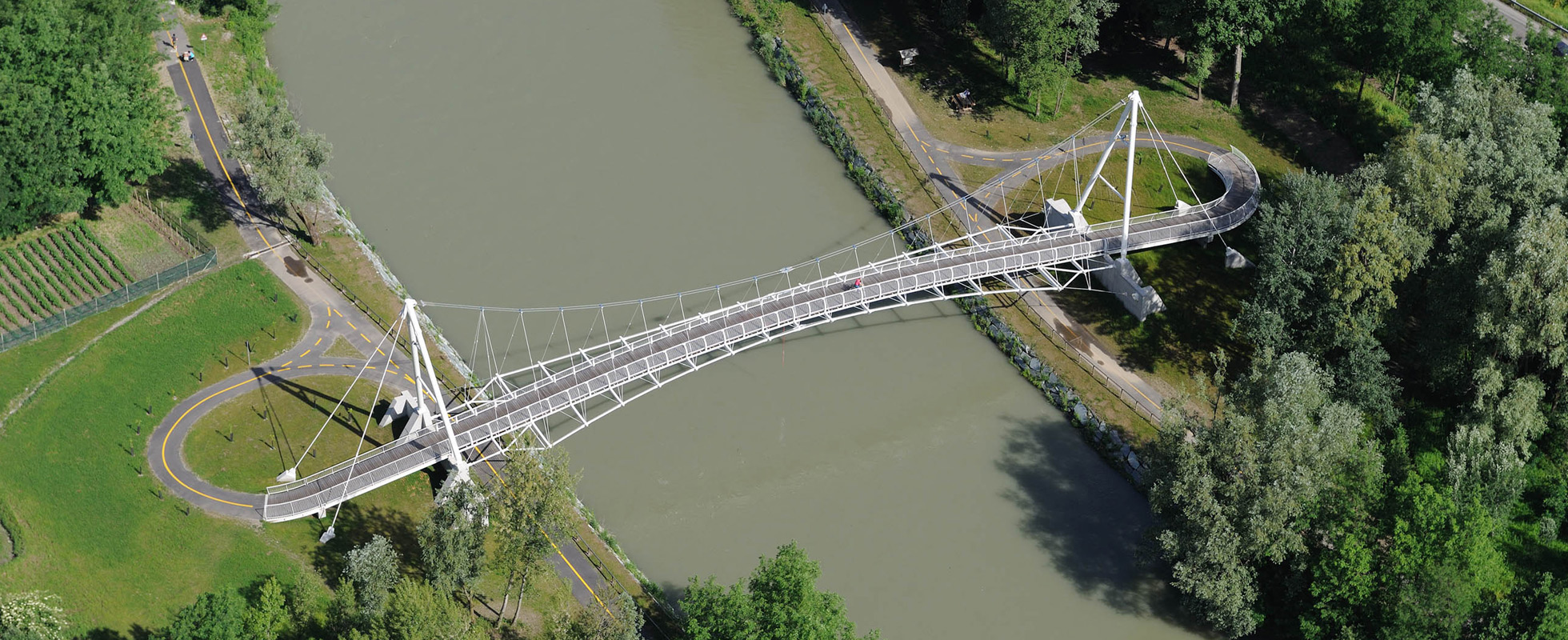 Passerella Ciclo-Pedonale sull'Adda - Sondrio